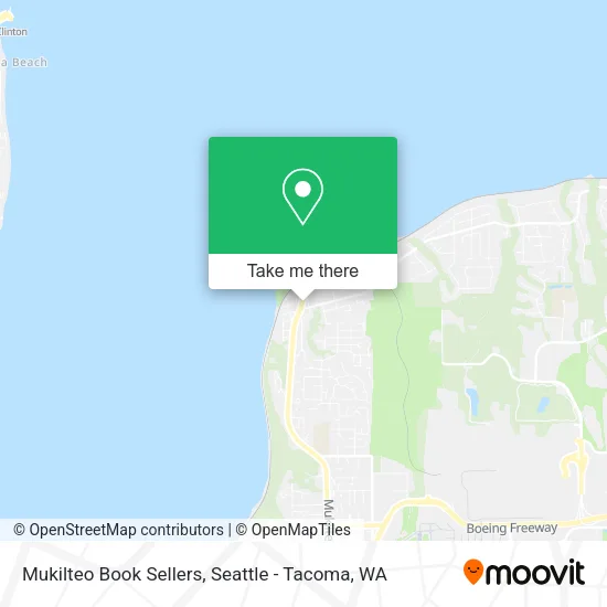 Mapa de Mukilteo Book Sellers