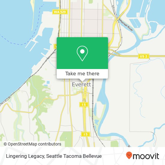 Mapa de Lingering Legacy, 3711 Broadway Everett, WA 98201