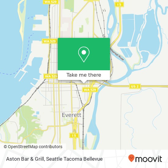 Aston Bar & Grill, 2718 Hewitt Ave Everett, WA 98201 map