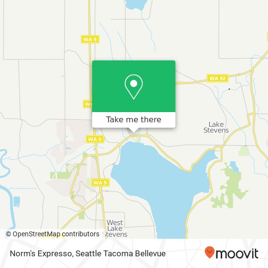 Mapa de Norm's Expresso, 2323 101st Ave NE Lake Stevens, WA 98258
