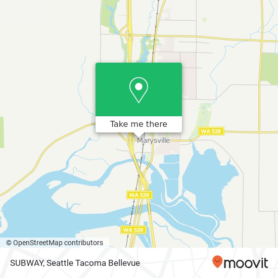 SUBWAY, 1209 4th St Marysville, WA 98270 map