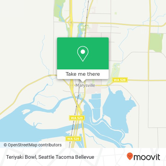 Teriyaki Bowl, 1416 5th St Marysville, WA 98270 map