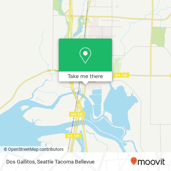 Mapa de Dos Gallitos, 202 State Ave Marysville, WA 98270