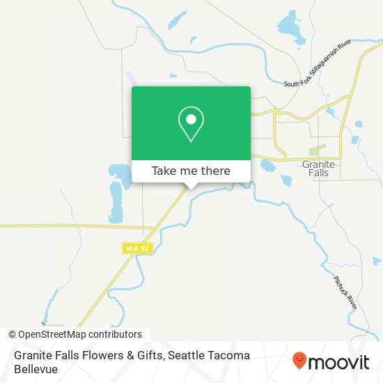 Granite Falls Flowers & Gifts, 9009 State Route 92 Granite Falls, WA 98252 map