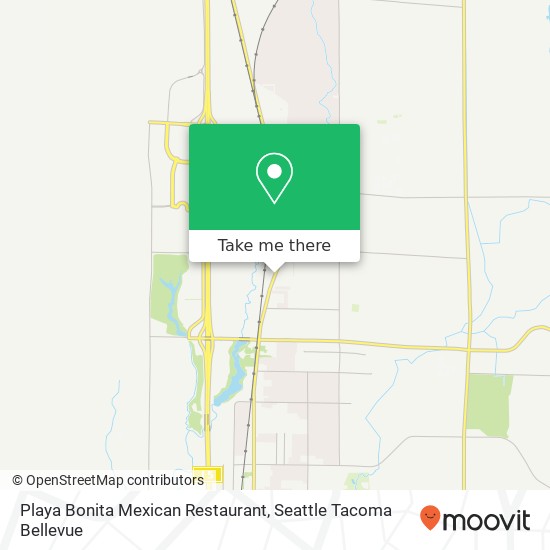 Mapa de Playa Bonita Mexican Restaurant, 9611 State Ave Marysville, WA 98270