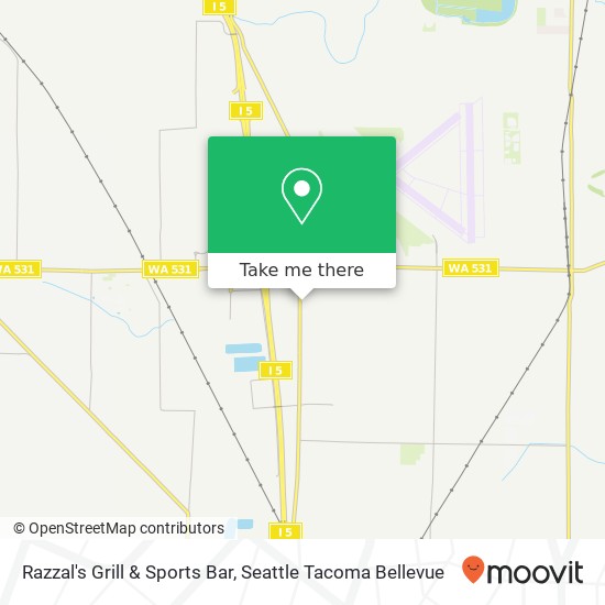 Razzal's Grill & Sports Bar, 3528 168th St NE Arlington, WA 98223 map