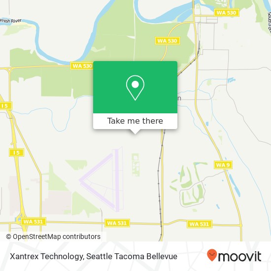 Mapa de Xantrex Technology, 5916 195th St NE Arlington, WA 98223