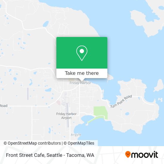 Mapa de Front Street Cafe