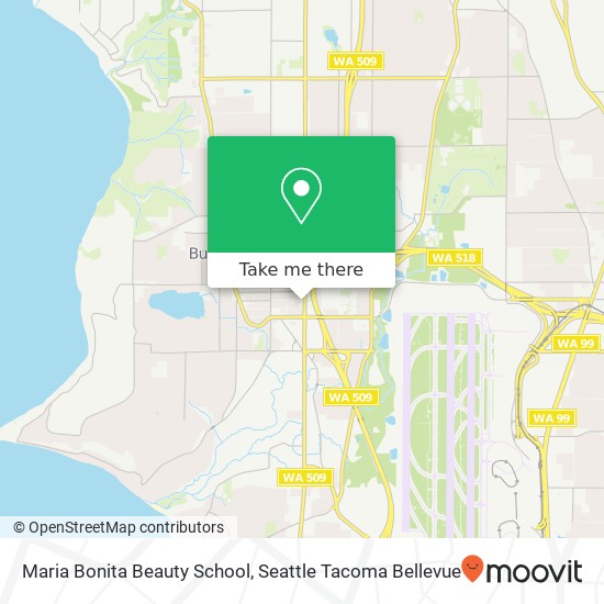 Mapa de Maria Bonita Beauty School