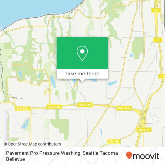 Pavement Pro Pressure Washing map