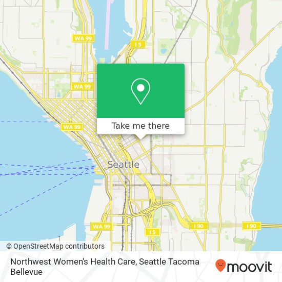 Mapa de Northwest Women's Health Care