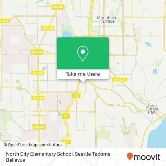 North City Elementary School map