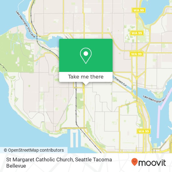 St Margaret Catholic Church map