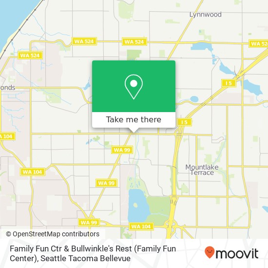 Family Fun Ctr & Bullwinkle's Rest (Family Fun Center) map