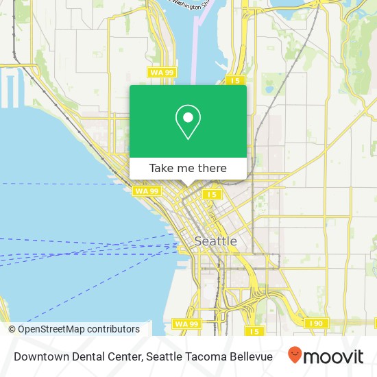 Downtown Dental Center map