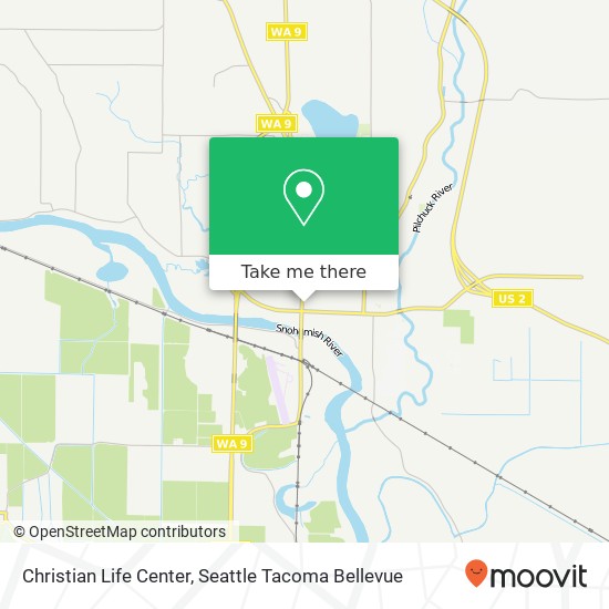 Christian Life Center map