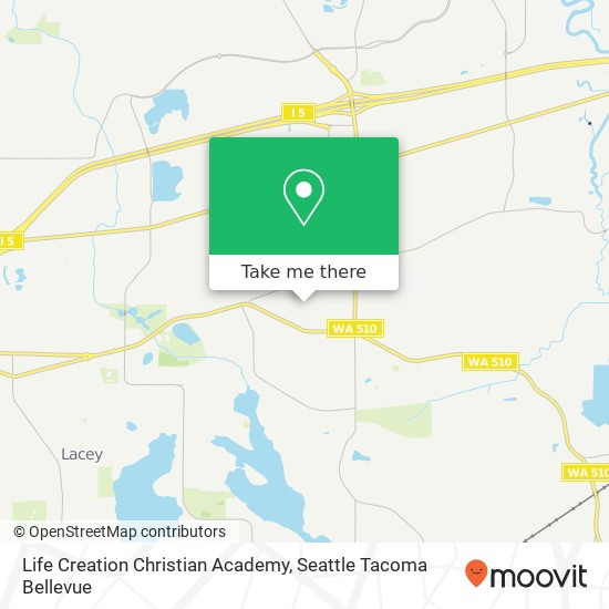 Life Creation Christian Academy map