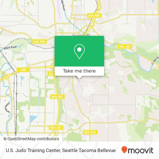 Mapa de U.S. Judo Training Center