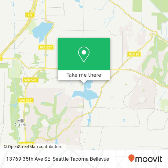 Mapa de 13769 35th Ave SE