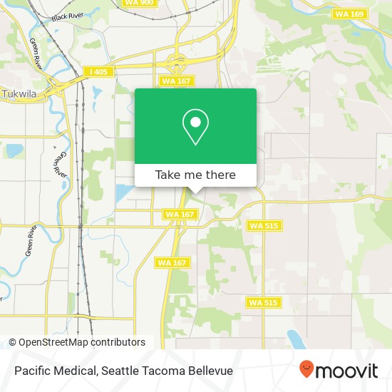 Mapa de Pacific Medical