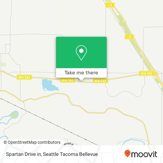 Spartan Drive in map