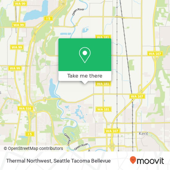 Mapa de Thermal Northwest