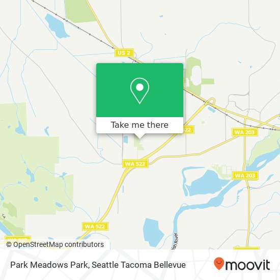 Park Meadows Park map