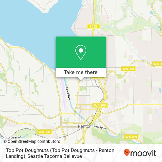 Top Pot Doughnuts (Top Pot Doughnuts - Renton Landing) map