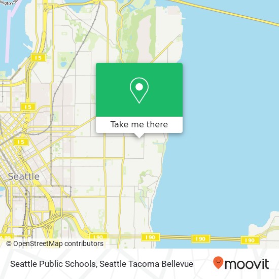 Seattle Public Schools map