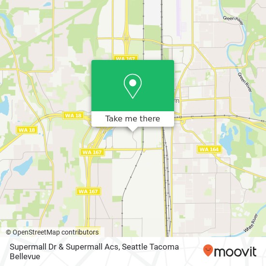 Supermall Dr & Supermall Acs map