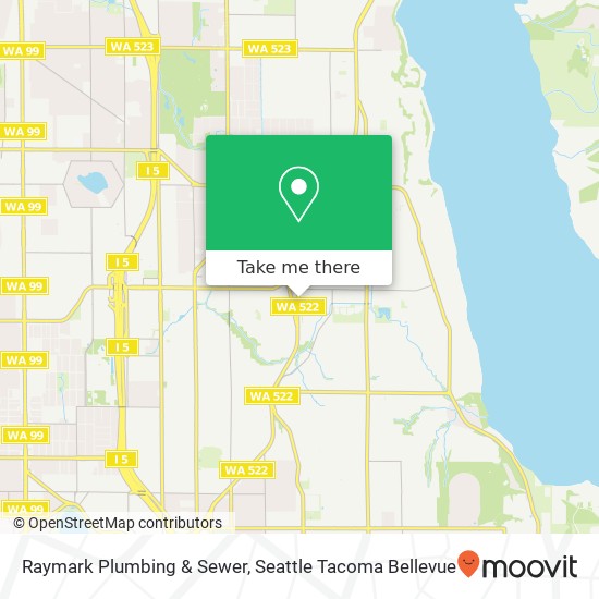 Raymark Plumbing & Sewer map