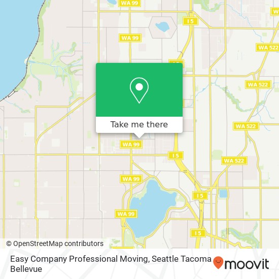 Mapa de Easy Company Professional Moving