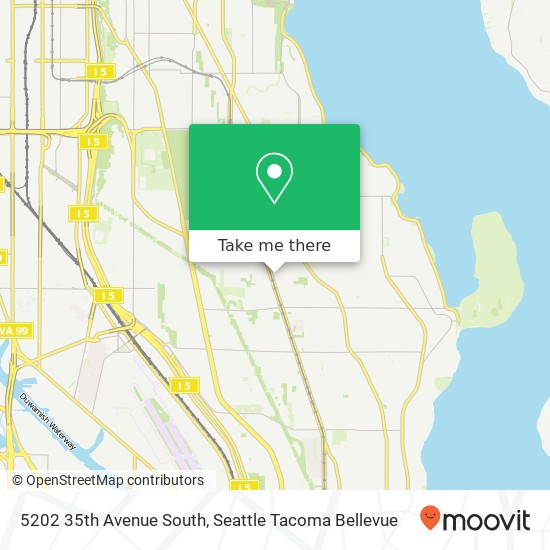 5202 35th Avenue South map