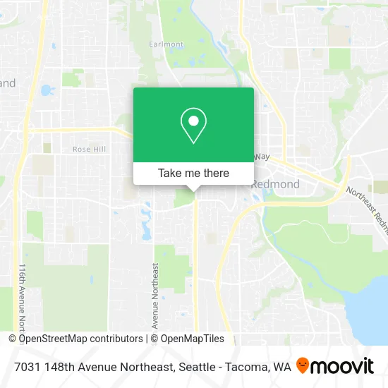 7031 148th Avenue Northeast map
