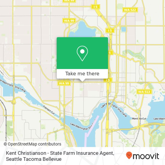 Kent Christianson - State Farm Insurance Agent map