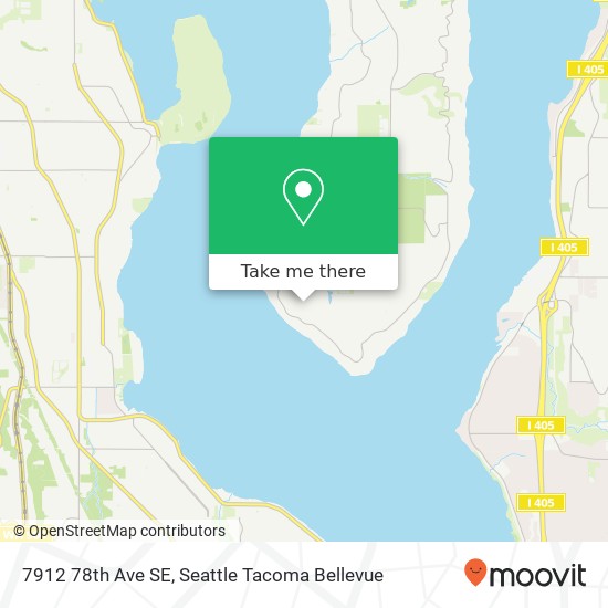 Mapa de 7912 78th Ave SE