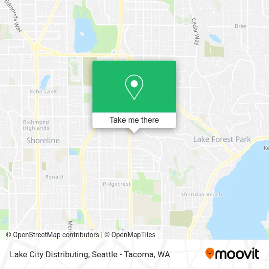 Mapa de Lake City Distributing