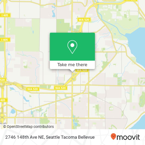 Mapa de 2746 148th Ave NE