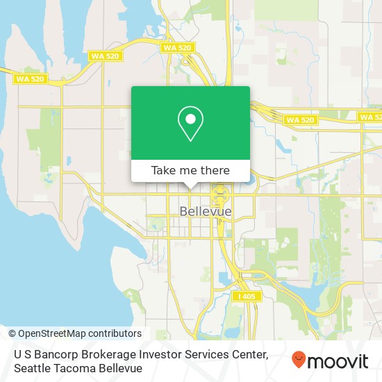 U S Bancorp Brokerage Investor Services Center map