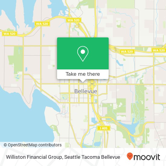 Mapa de Williston Financial Group