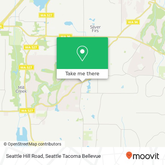 Mapa de Seattle Hill Road