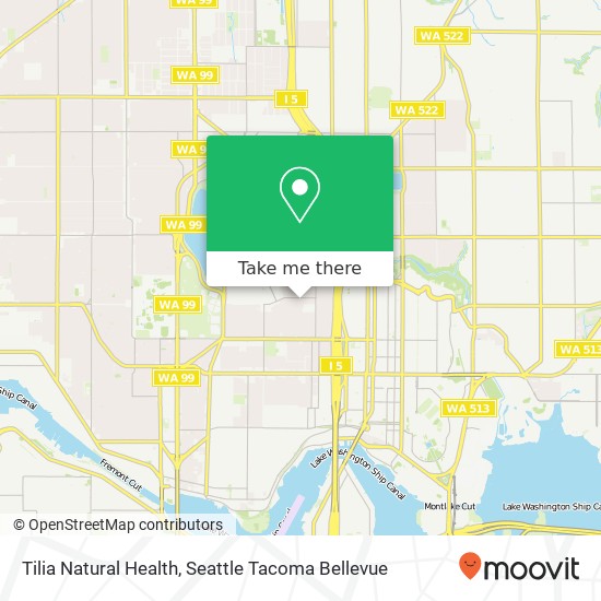 Tilia Natural Health map