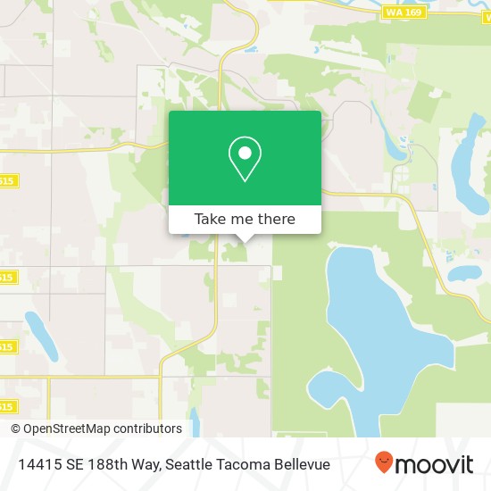 14415 SE 188th Way map