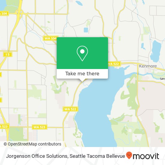 Mapa de Jorgenson Office Solutions