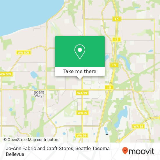 Jo-Ann Fabric and Craft Stores map