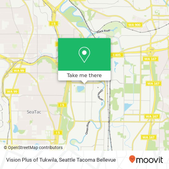 Mapa de Vision Plus of Tukwila