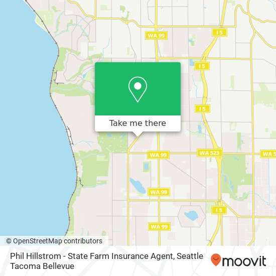 Phil Hillstrom - State Farm Insurance Agent map