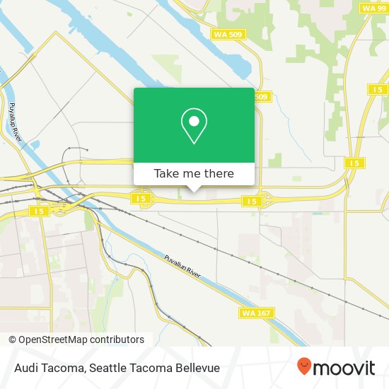 Audi Tacoma map