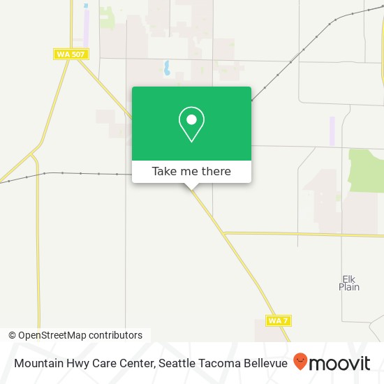 Mapa de Mountain Hwy Care Center