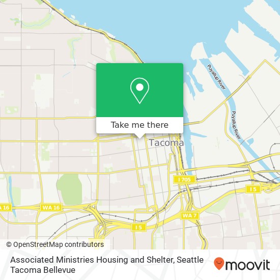 Associated Ministries Housing and Shelter map